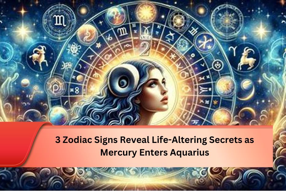 3 Zodiac Signs Reveal Life-Altering Secrets as Mercury Enters Aquarius