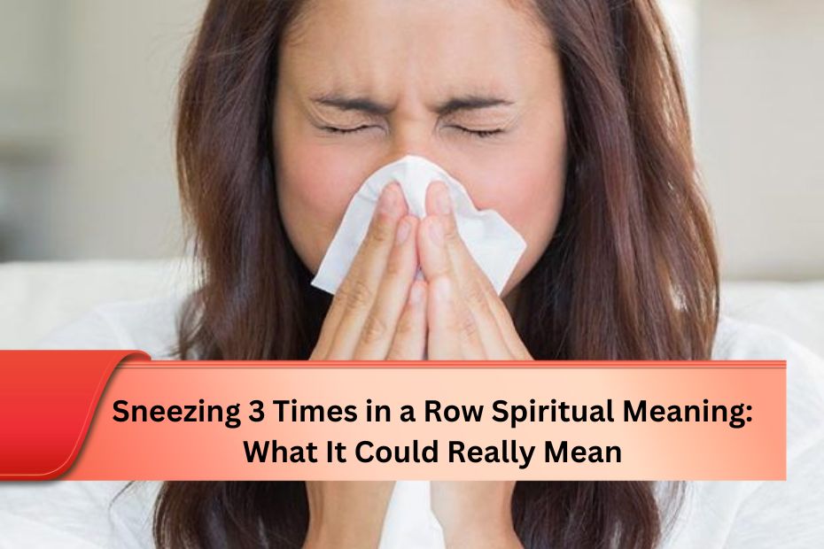 Sneezing 3 Times in a Row Spiritual Meaning: What It Could Really Mean