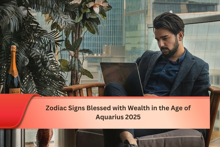 Zodiac Signs Blessed with Wealth in the Age of Aquarius 2025