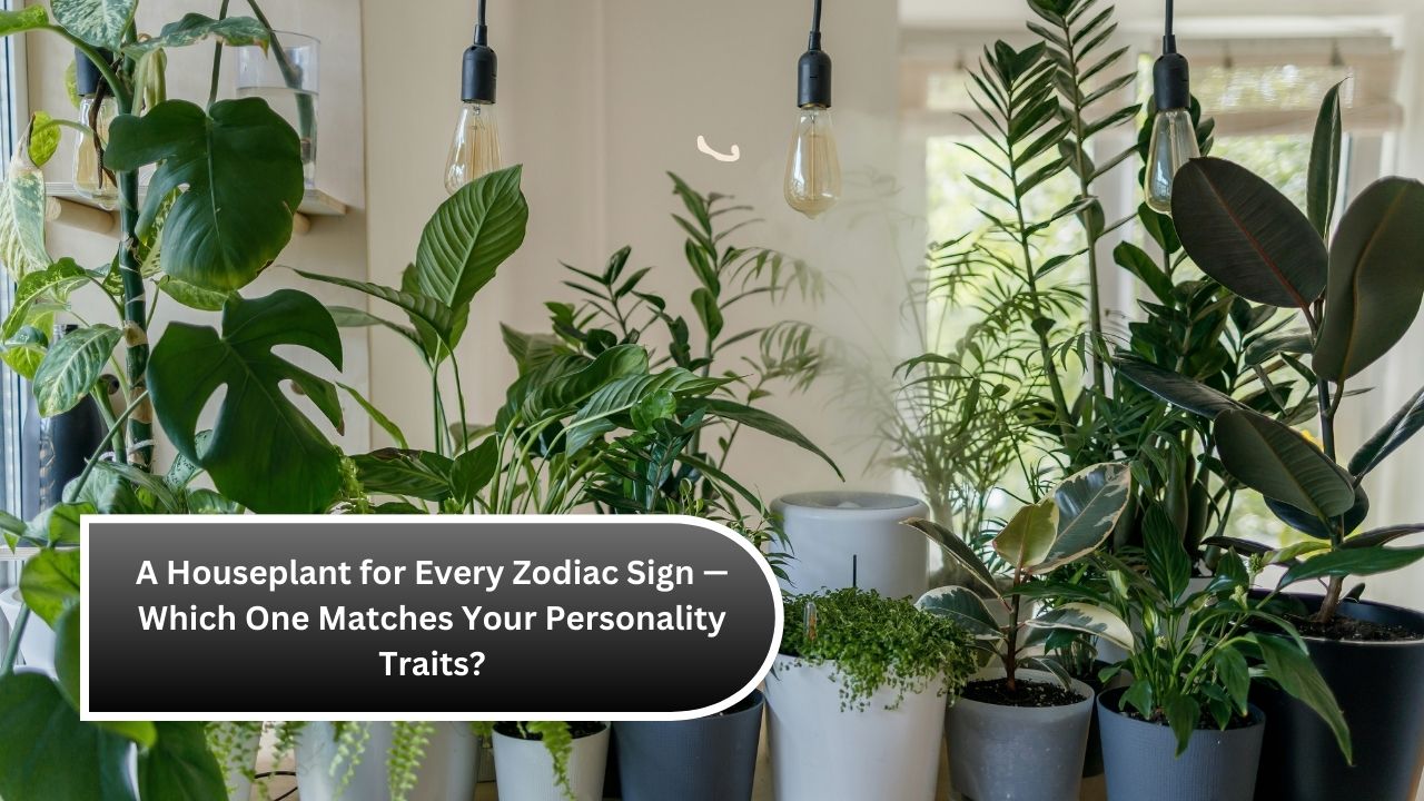 A Houseplant for Every Zodiac Sign — Which One Matches Your Personality Traits?