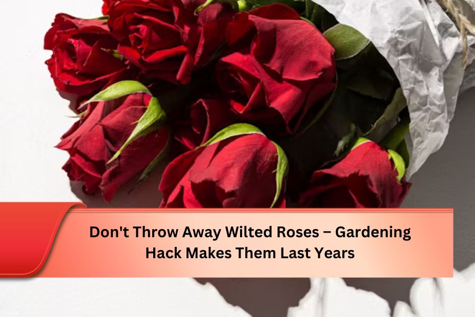 Don't Throw Away Wilted Roses – Gardening Hack Makes Them Last Years