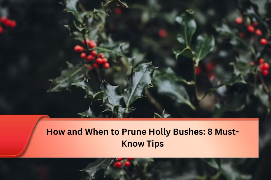 How and When to Prune Holly Bushes: 8 Must-Know Tips