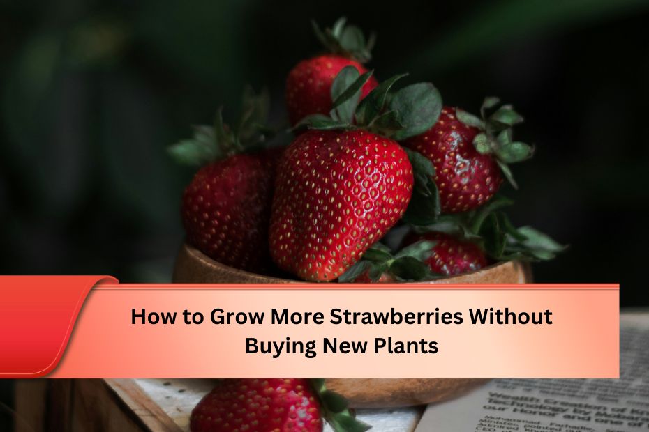 How to Grow More Strawberries Without Buying New Plants