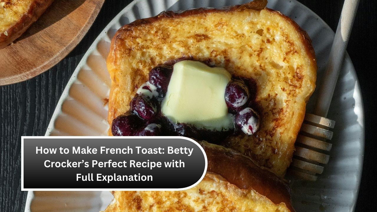 How to Make French Toast Betty Crocker’s Perfect Recipe with Full Explanation