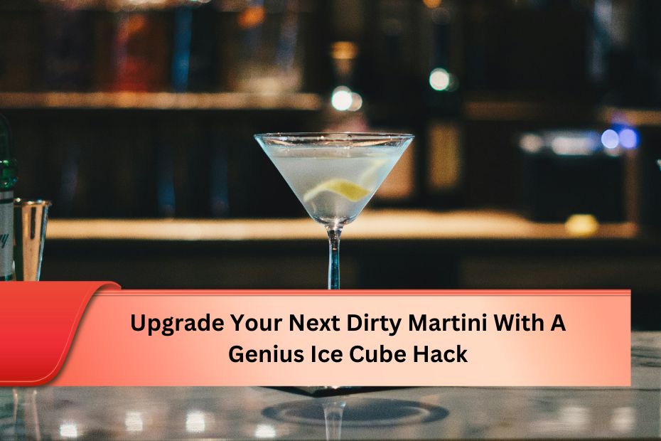 Upgrade Your Next Dirty Martini With A Genius Ice Cube Hack