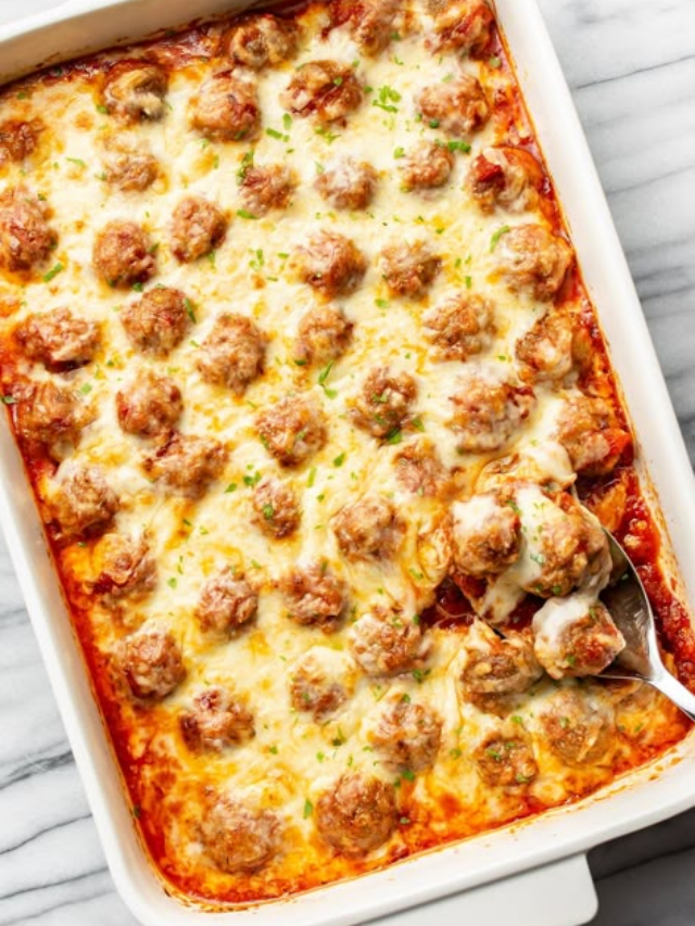 Cheesy Meatball Casserole: The Ultimate Comfort Food for Any Occasion