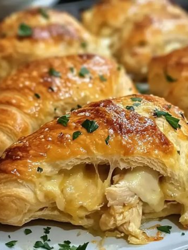 Irresistible Chicken Stuffed Crescent Rolls Recipe